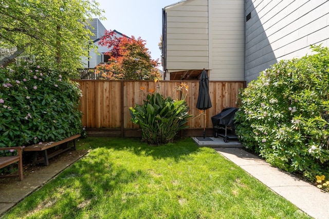 350 Dolores St, San Francisco, CA 94110 - view of yard featuring fence