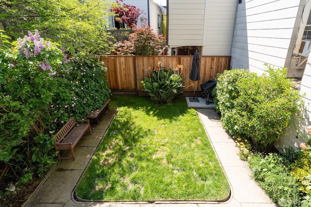 350 Dolores St, San Francisco, CA 94110 - view of yard with fence