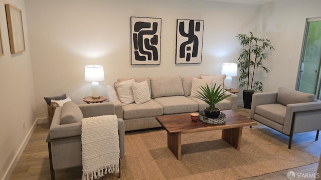 505 Cypress Point Dr Unit 40, Mountain View, CA 94043 - living area featuring wood finished floors and baseboards