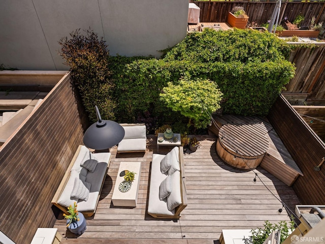 1850 Laguna St, San Francisco, CA 94115 - view of deck