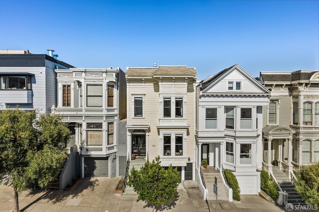 1850 Laguna St, San Francisco, CA 94115 - view of property featuring a garage