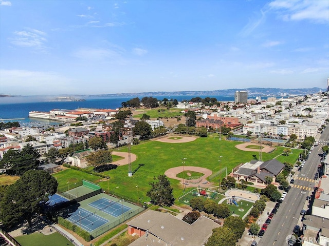 1935-1937 Greenwich St, San Francisco, CA 94123 - drone / aerial view with a water view
