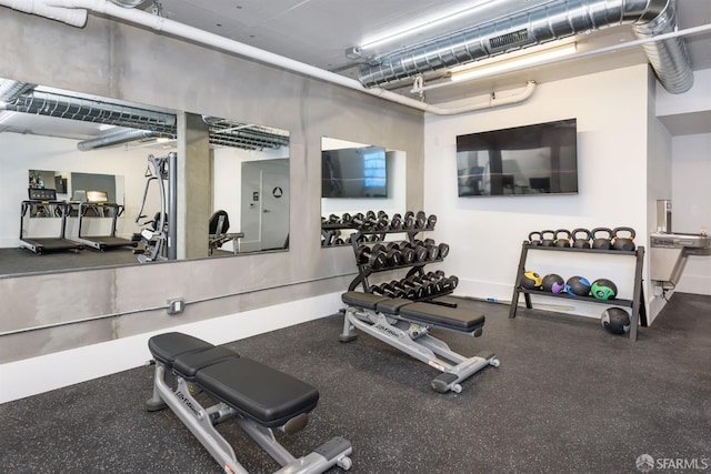 1288 Howard St Unit 418, San Francisco, CA 94103 - view of workout area