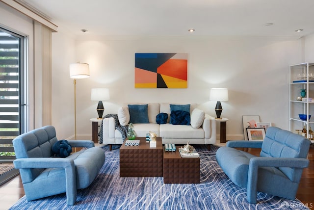 1520 Ofarrell St Unit 4, San Francisco, CA 94115 - living room featuring baseboards