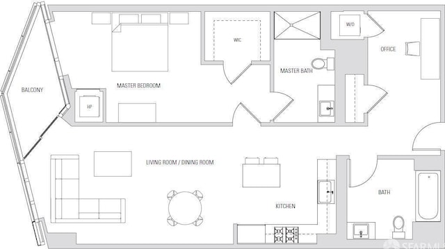 318 Main St Unit 4E, San Francisco, CA 94105 - view of home floor plan