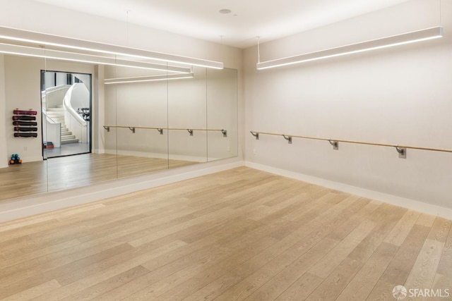 318 Main St Unit 4E, San Francisco, CA 94105 - unfurnished room featuring wood finished floors and baseboards