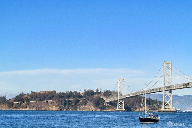 318 Main St Unit 4E, San Francisco, CA 94105 - water view with a notable bridge