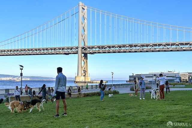 318 Main St Unit 4E, San Francisco, CA 94105 - surrounding community featuring a water view and a yard