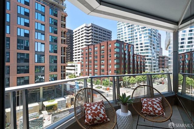 318 Main St Unit 4E, San Francisco, CA 94105 - balcony featuring a view of city