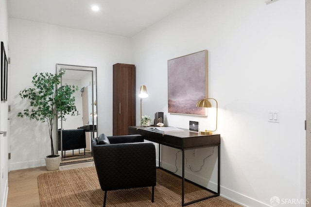 318 Main St Unit 4E, San Francisco, CA 94105 - office featuring wood finished floors and baseboards