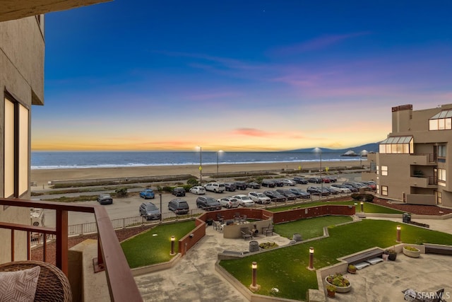 855 La Playa St Unit 360, San Francisco, CA 94121 - aerial view at dusk of view of water and beach