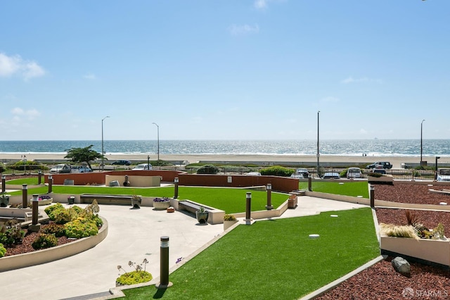 855 La Playa St Unit 360, San Francisco, CA 94121 - view of property's community with a game area and view of water and beach
