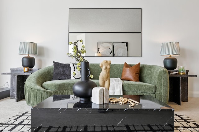855 La Playa St Unit 360, San Francisco, CA 94121 - living room featuring carpet floors