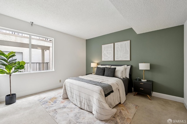 855 La Playa St Unit 360, San Francisco, CA 94121 - carpeted bedroom with a textured ceiling and baseboards
