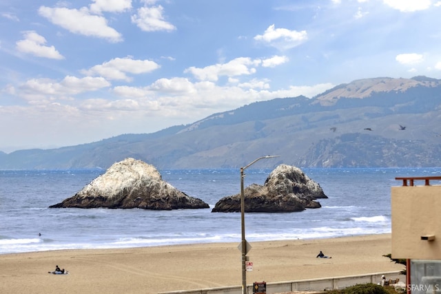 855 La Playa St Unit 360, San Francisco, CA 94121 - water view with a mountain backdrop