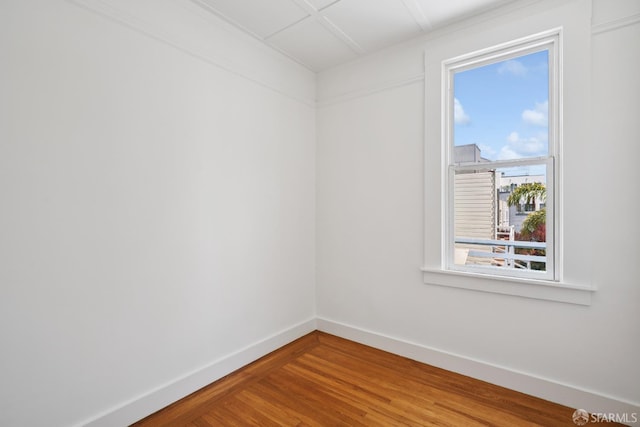 3046-3048 Polk St, San Francisco, CA 94109 - spare room with baseboards and wood finished floors