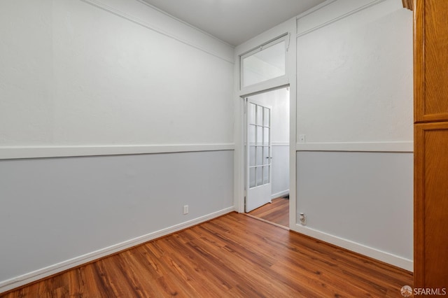 3046-3048 Polk St, San Francisco, CA 94109 - unfurnished bedroom with wood finished floors and baseboards