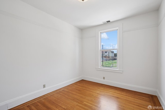 3046-3048 Polk St, San Francisco, CA 94109 - spare room featuring baseboards and light wood finished floors