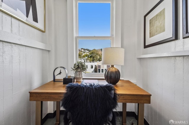 view of office space
