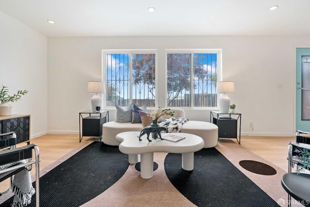 372 Baltimore Way, San Francisco, CA 94112 - living room with wood finished floors and recessed lighting