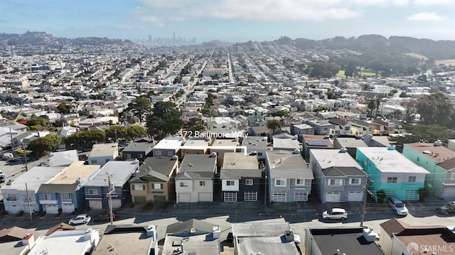 372 Baltimore Way, San Francisco, CA 94112 - aerial view of residential area