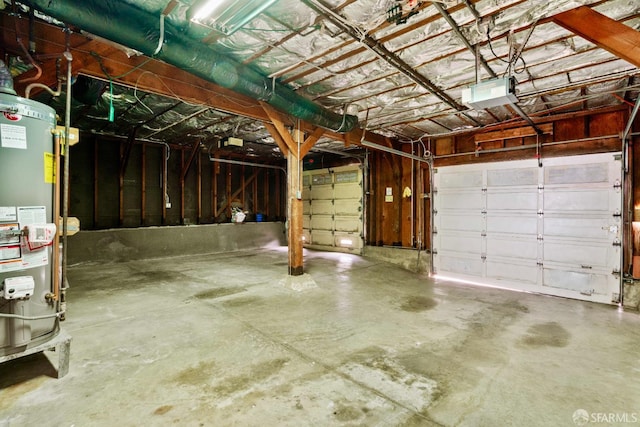 372 Baltimore Way, San Francisco, CA 94112 - garage with a garage door opener and gas water heater