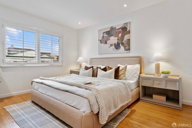 372 Baltimore Way, San Francisco, CA 94112 - bedroom featuring wood finished floors and recessed lighting