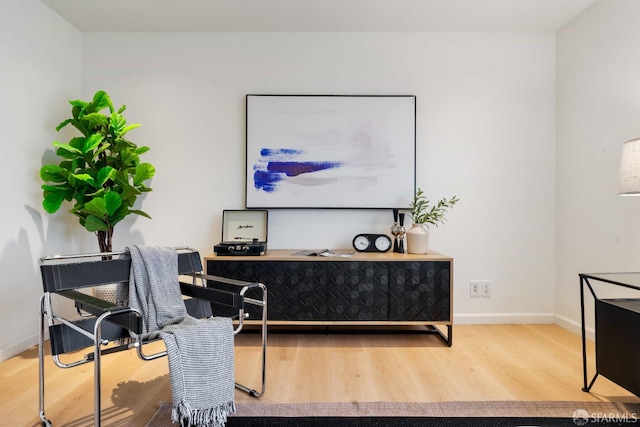 372 Baltimore Way, San Francisco, CA 94112 - home office featuring wood finished floors and baseboards