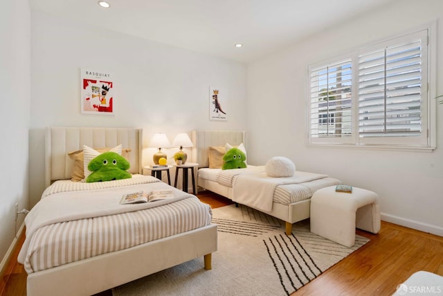 372 Baltimore Way, San Francisco, CA 94112 - bedroom with wood finished floors and recessed lighting