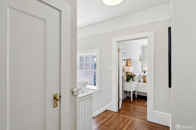 510 11th Ave, San Francisco, CA 94118 - corridor with wood finished floors and baseboards