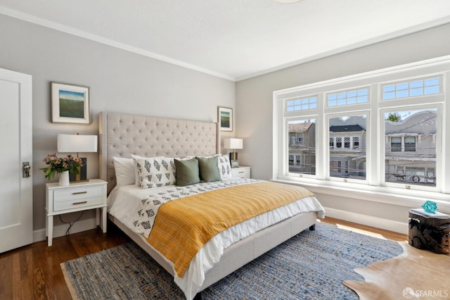 510 11th Ave, San Francisco, CA 94118 - bedroom with ornamental molding, wood finished floors, and baseboards