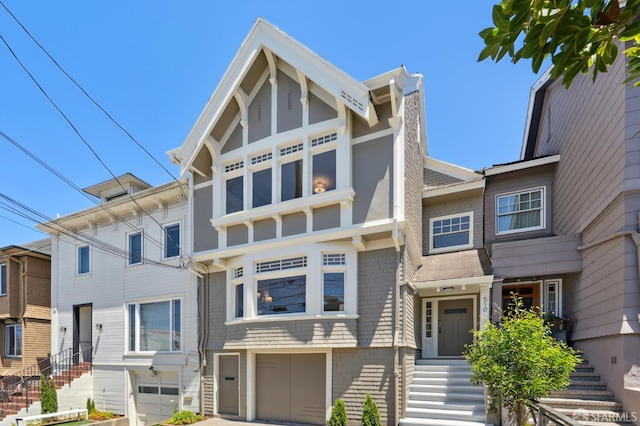 510 11th Ave, San Francisco, CA 94118 - multi unit property featuring an attached garage and stairs