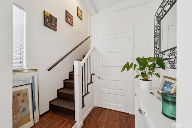 968-970 Broadway, San Francisco, CA 94133 - staircase featuring wood finished floors