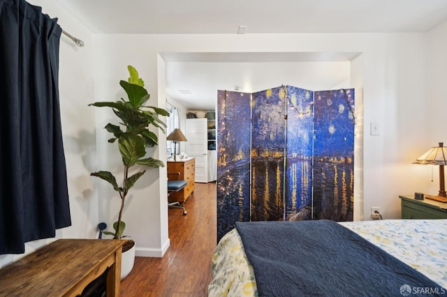 968-970 Broadway, San Francisco, CA 94133 - bedroom featuring wood finished floors and baseboards