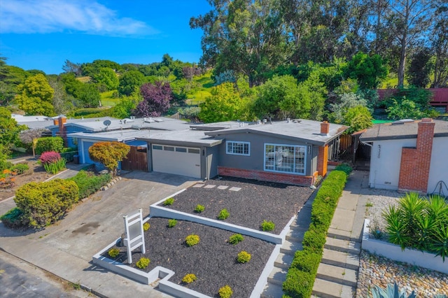 4330 Jana Vista Rd, El Sobrante, CA 94803 - ranch-style home with an attached garage and asphalt driveway
