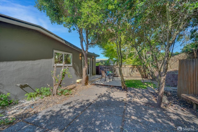 4330 Jana Vista Rd, El Sobrante, CA 94803 - fenced backyard with a wooden deck