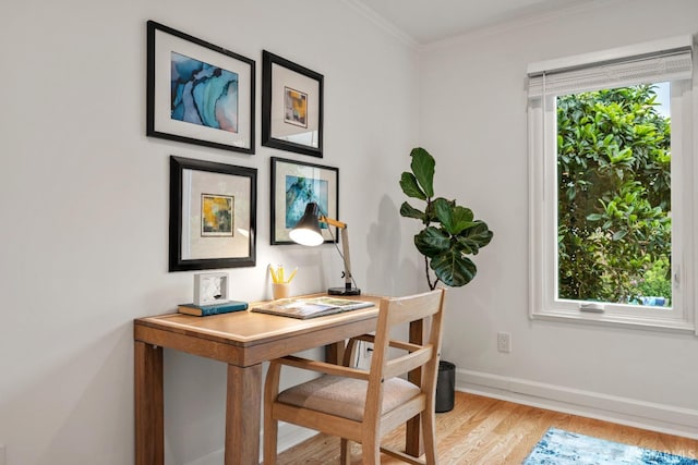 1871 Alemany Blvd, San Francisco, CA 94112 - office space featuring light wood finished floors, baseboards, and ornamental molding