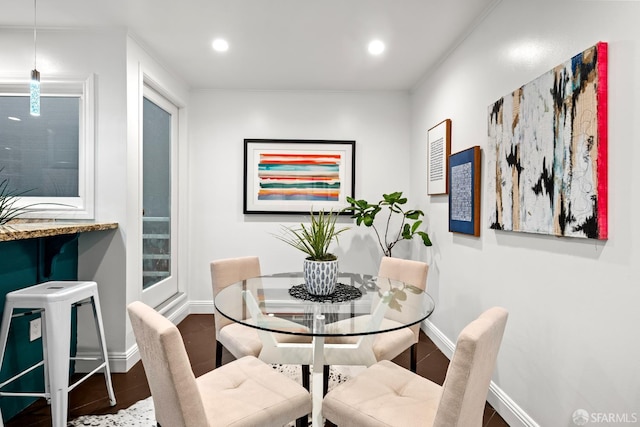 1871 Alemany Blvd, San Francisco, CA 94112 - dining room featuring baseboards and recessed lighting