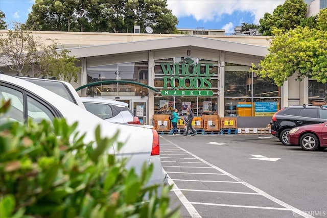 view of parking