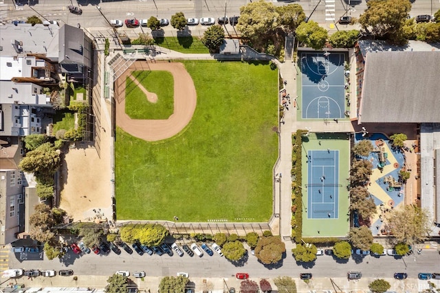 drone / aerial view