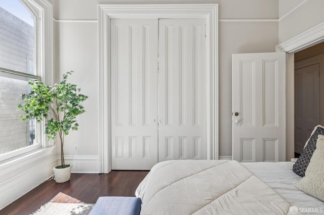 436 Page St, San Francisco, CA 94102 - bedroom with a closet and wood finished floors