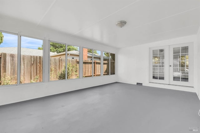 1607 California Dr, Vacaville, CA 95687 - unfurnished sunroom with french doors