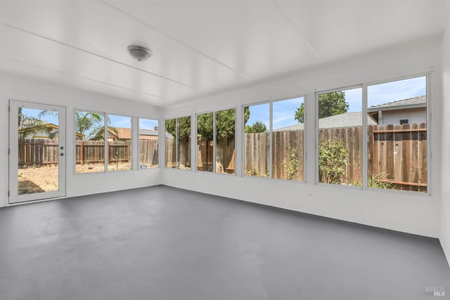 1607 California Dr, Vacaville, CA 95687 - unfurnished sunroom with finished concrete flooring