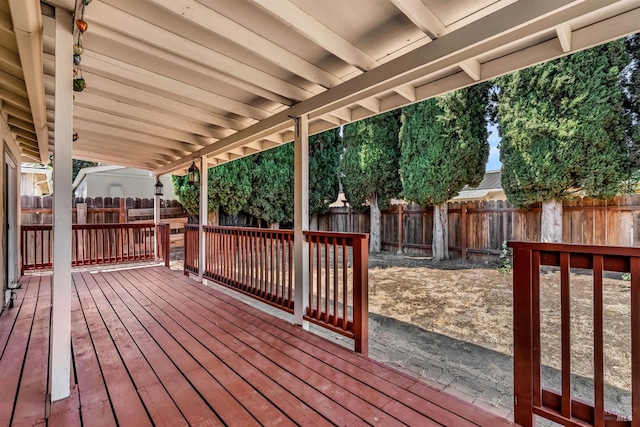 1607 California Dr, Vacaville, CA 95687 - deck with a fenced backyard