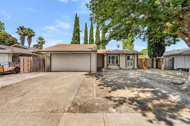 1607 California Dr, Vacaville, CA 95687 - single story home featuring driveway, a garage, and stucco siding