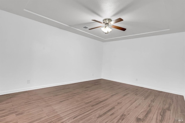 1607 California Dr, Vacaville, CA 95687 - unfurnished room featuring ceiling fan and wood finished floors