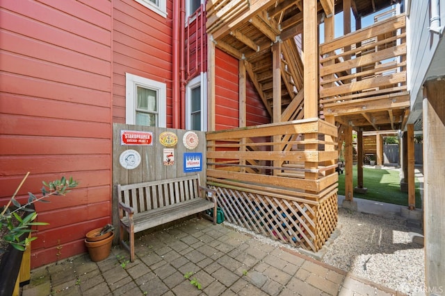 view of patio