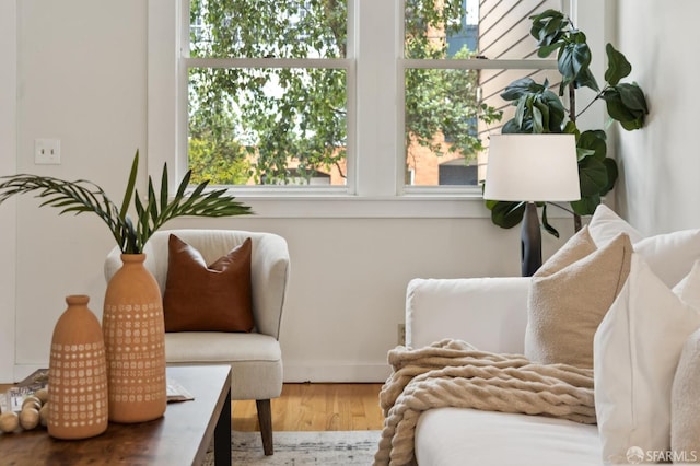 773 15th Ave, San Francisco, CA 94118 - sitting room with wood finished floors and baseboards