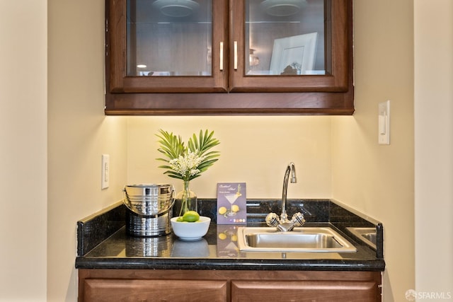 bar with sink