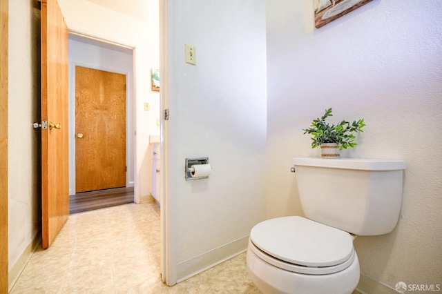 4301 Hillview Dr, Pittsburg, CA 94565 - bathroom with baseboards and toilet